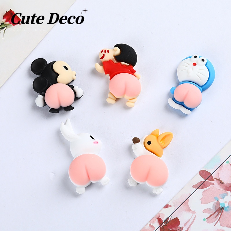 【Cute Deco】Cartoon Animal With Raised ButtocksCharm Button Crocs/ Cute ...