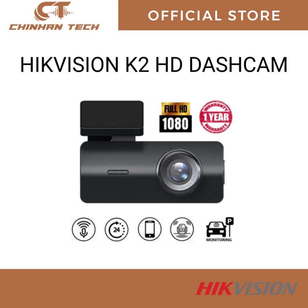 Hikvision K2 Dash cam Car camera HD 1080P 24HR Parking Monitoring (1 ...