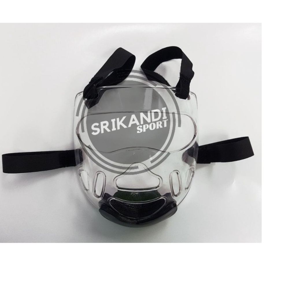 Face Mask Karate Taekwondo Glass Protector Headguard Helmet Kickboxing