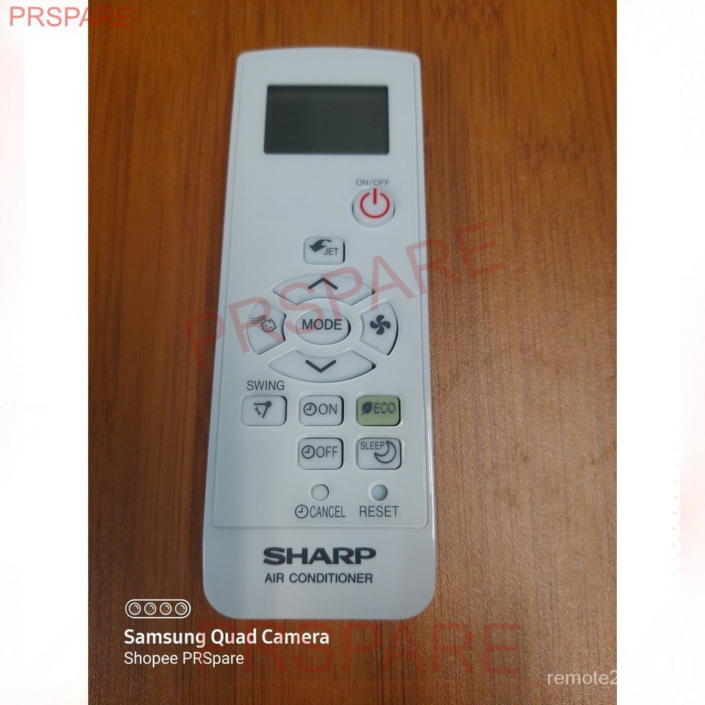 A998 SHARP INVERTER AIRCOND REMOTE AH-X9VED2 AH-X9VED X12VED X9VEY ...