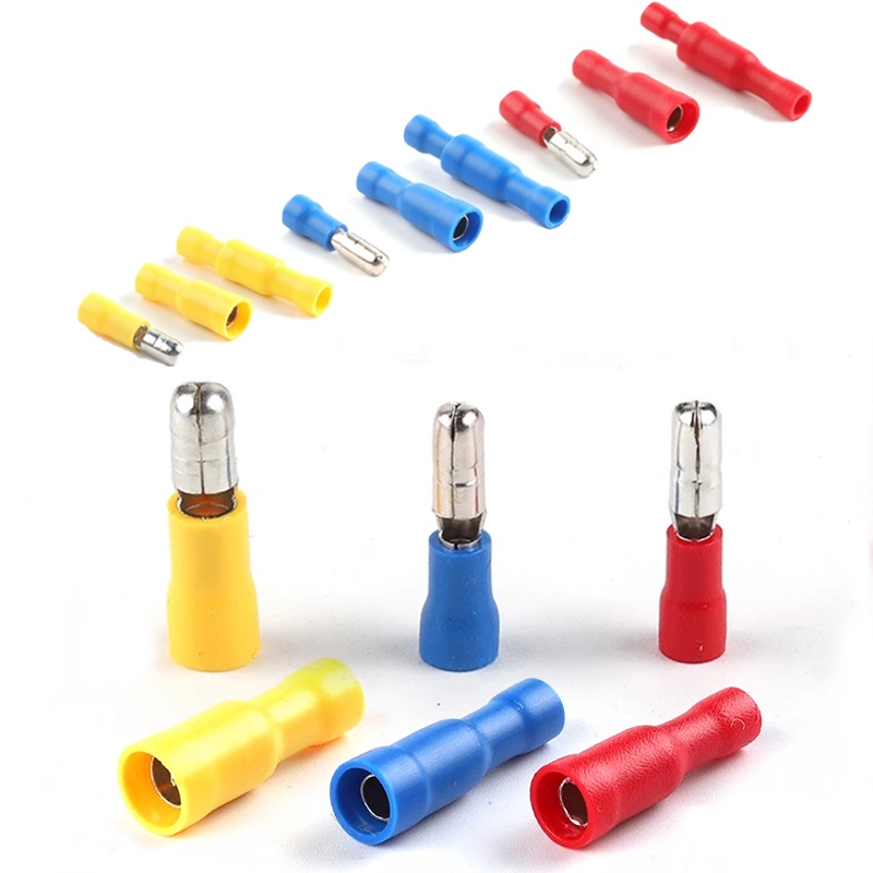 20/60/100pcs MPD FRD Assorted Female Male Bullet Butt Connector ...