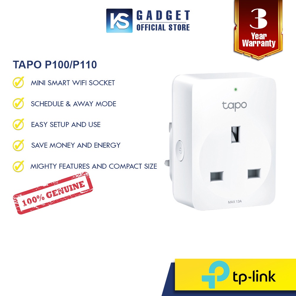 tp-link Tapo P110 Mini Smart Wifi Socket User Guide