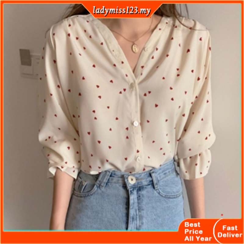 Women's Polka Dot Shirts & Tops + FREE SHIPPING, Clothing