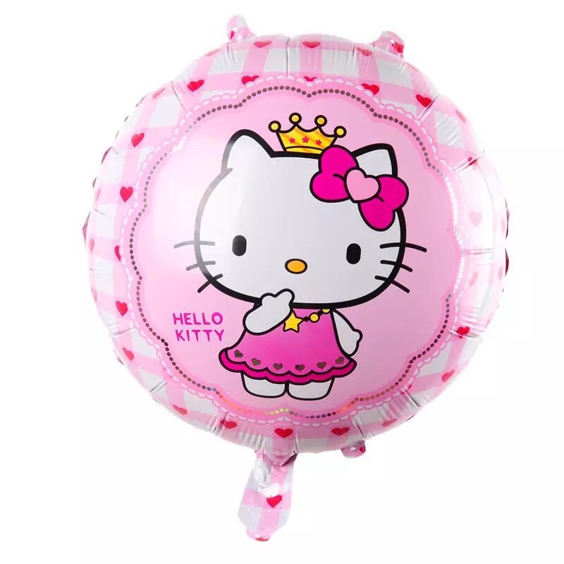 Hello Kitty Character Round Foil Balloons/Hello Kitty Character Party ...