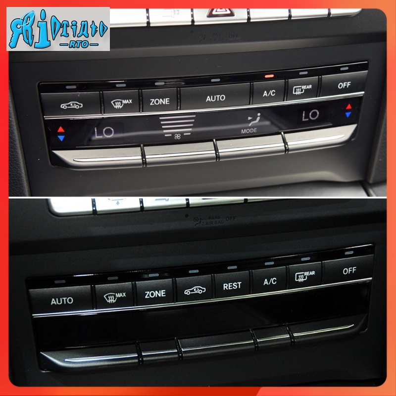 RTO Central Console AC Heater Button Switch Cover Climate Control ...