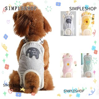 Cute Strap Physiological Pants Pet Dog Sanitary Shorts Washable Diaper  Safety Menstruation Underwear Puppy Panties