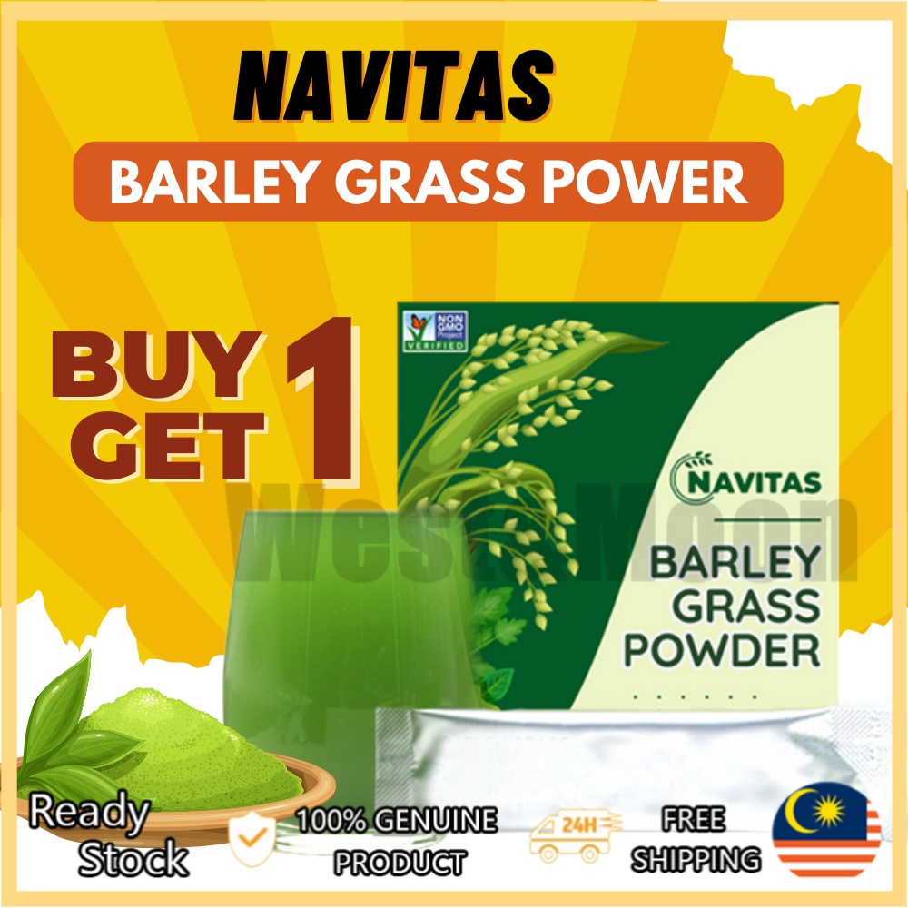 Original Barley Grass Power Navitas 100 Green Tea Powder Navitas