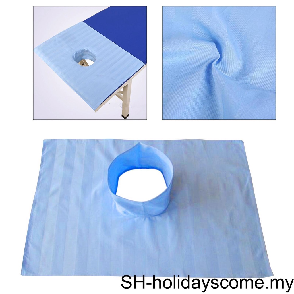 Massage Table Cover Sheet with Face Hole for Beauty Salon SPA Massage