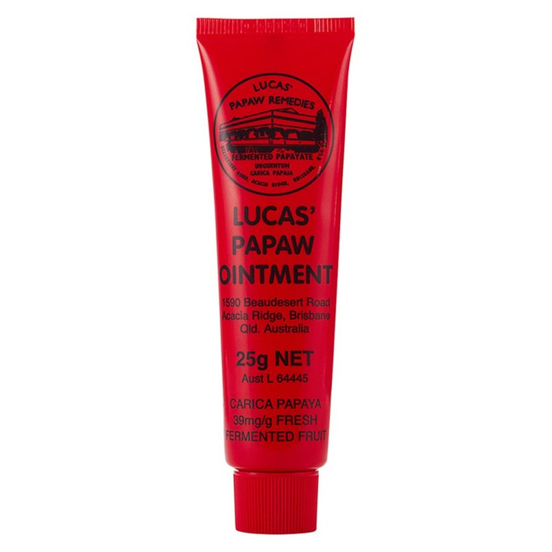 25g Lucas Papaw Ointment Multifunctional Hydrating Lip Balm Diaper Rash