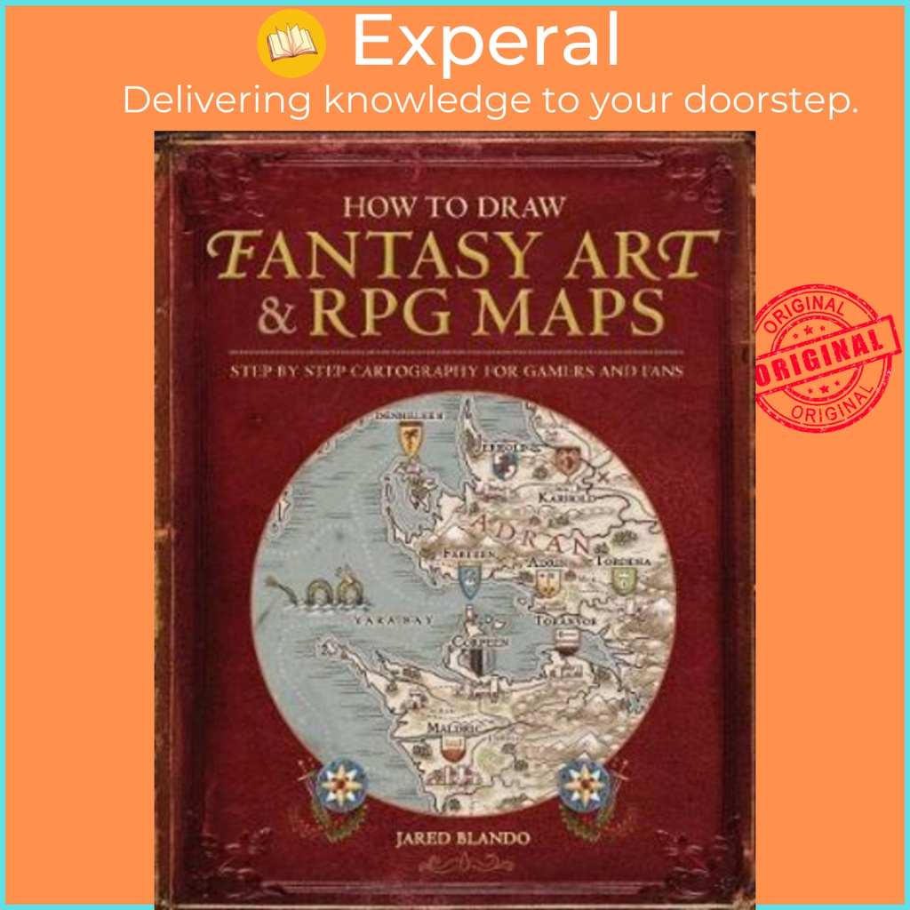 [English - 100% Original] - How to Draw Fantasy Art and RPG Maps : Step ...