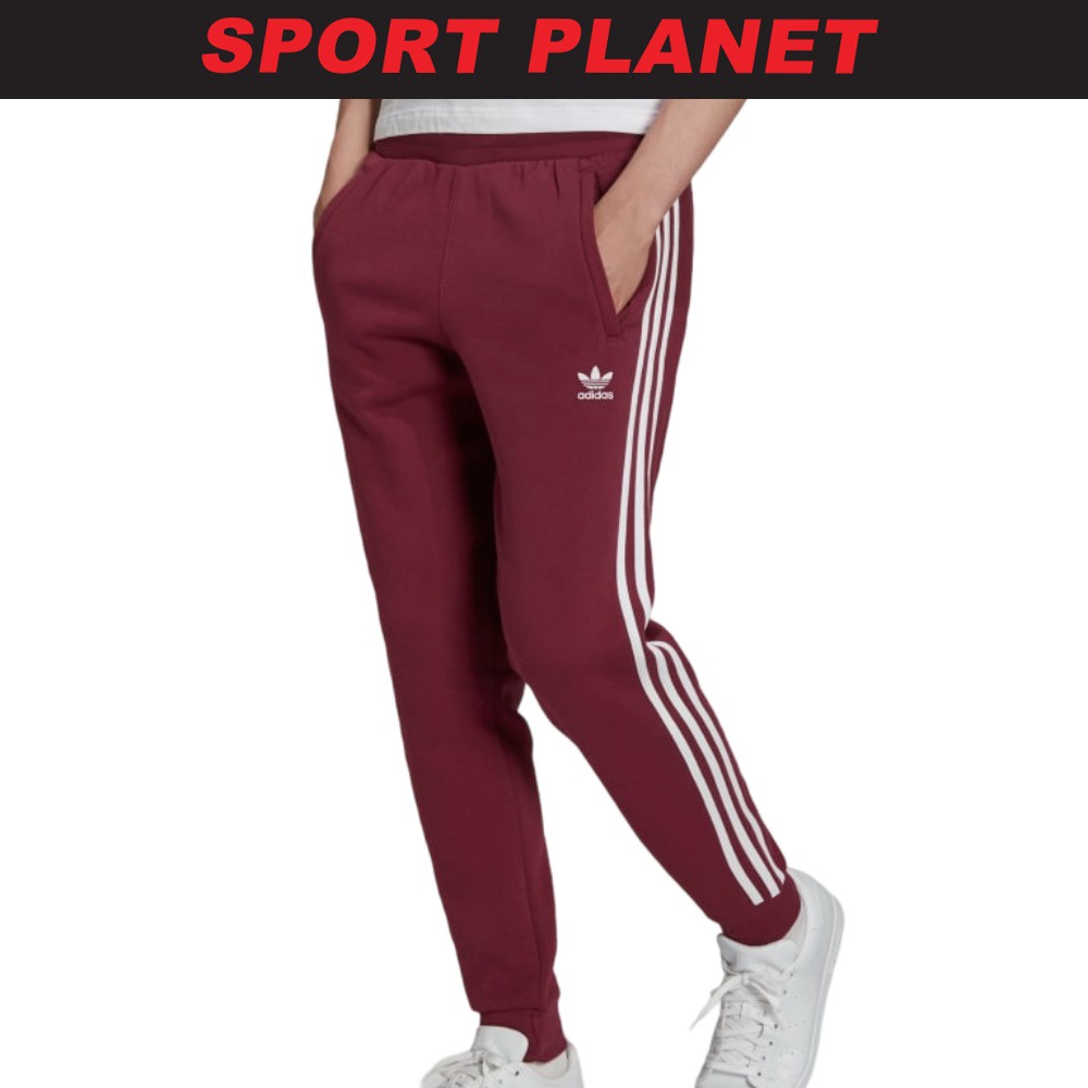 Adidas sst best sale track pants maroon