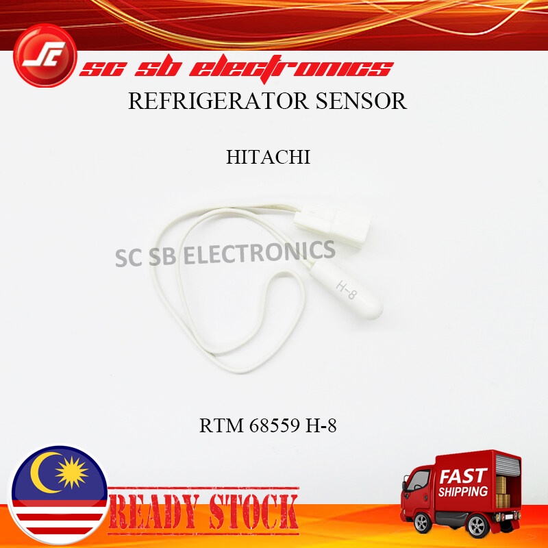 HITACHI FRIDGE REFRIGERATOR FREEZER DEFROST CHILLER SENSOR FDSH8