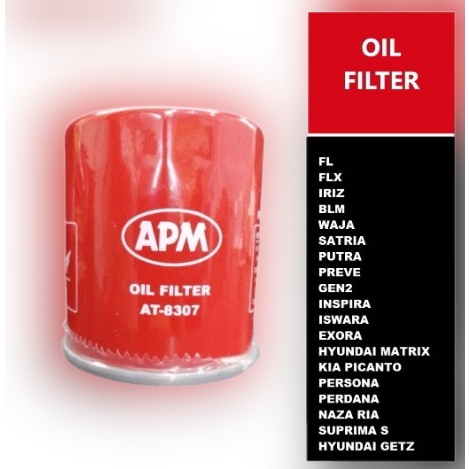 WHOLESALE 10PC PRICE APM OIL FILTER PROTON WIRA SAGA BLM PERSONA PEODUA ALZAKANCIL MYVI AXIA