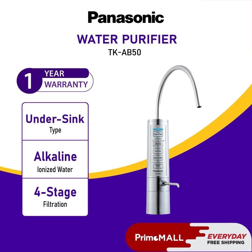 PANASONIC TKAB50 ALKALINE WATER PURIFIER 1.8L TKAB50ZMA Ionized
