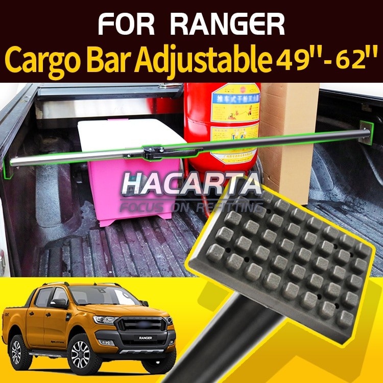 Adjustable Ratcheting Cargo Bar 120CM 190CM 4x4 Truck Bed Pickup