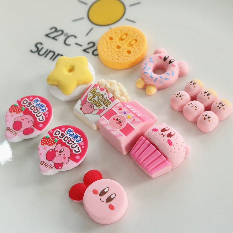 Cartoon Bread Food jibbits croccs Pin Kirby Cake Jibbits Charm Cheese ...