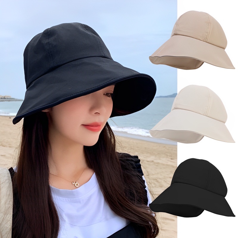 Fashion Visor Hats Sunscreen UV Protection Beach Sun Cap Ladies Outdoor Travel Vacation Beach