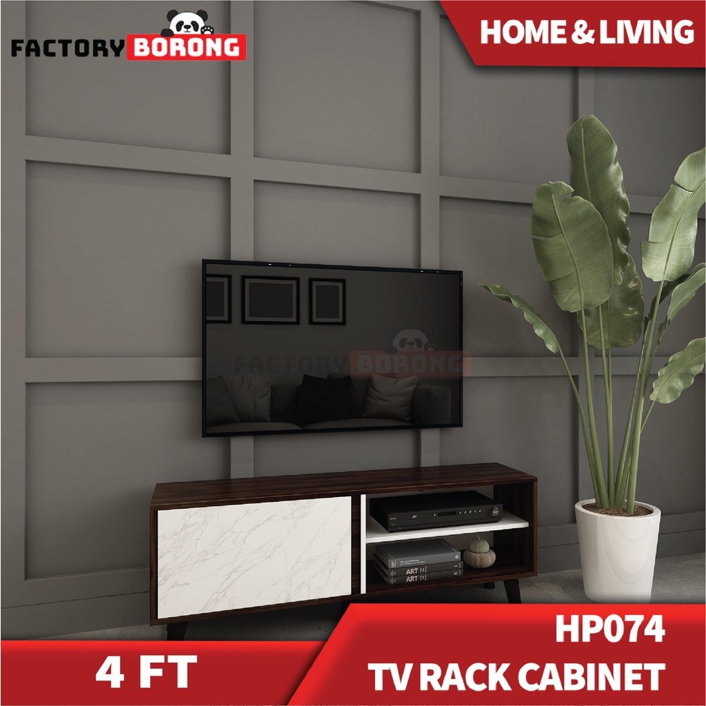 (BUATAN MALAYSIA) FB HP074 4/5/6ft TV TV Bench Modern TV Rack
