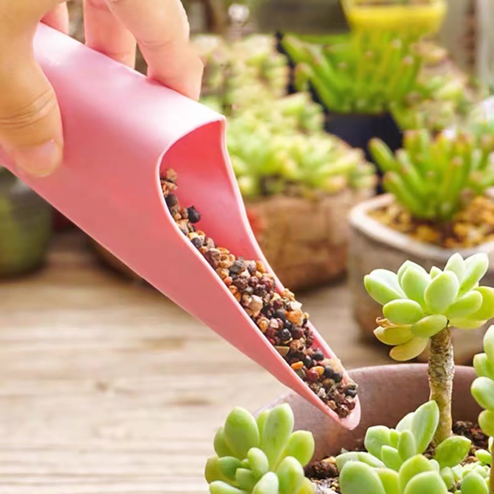 Soil Shovel Garden Planting Scoop Plastic Spade Po... - Grandado