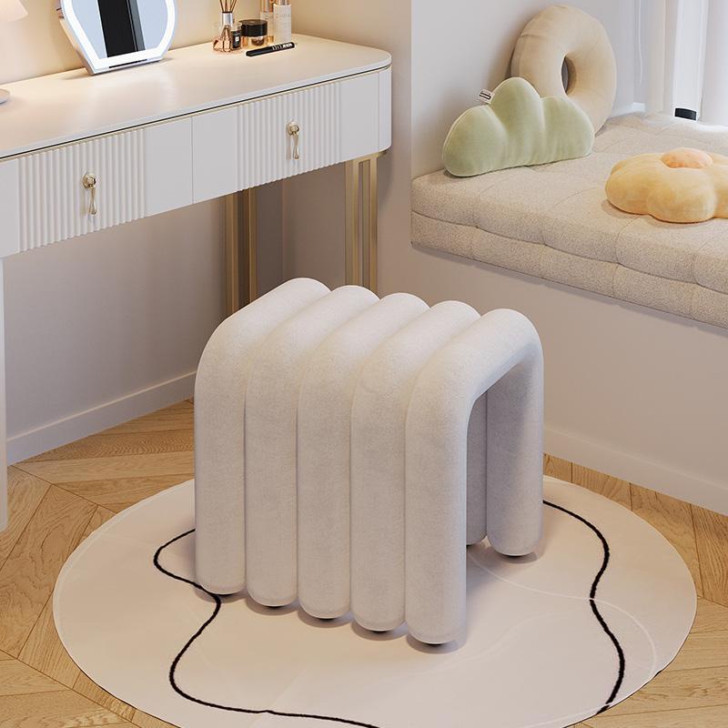 『Free Shipping』Nordic Special shaped chair makeup stool modern ...