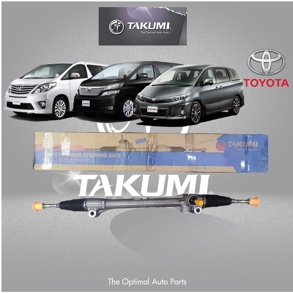 Toyota Estima Alphard Vellfire TAKUMI New Steering Rack | Shopee Malaysia