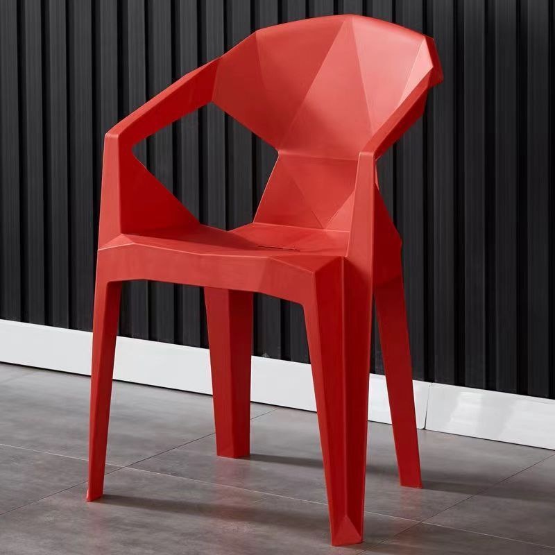 (BIG SIZE) FURNIMALL Nordic Candy Chair Plastic Chair Cafe Chair Dining