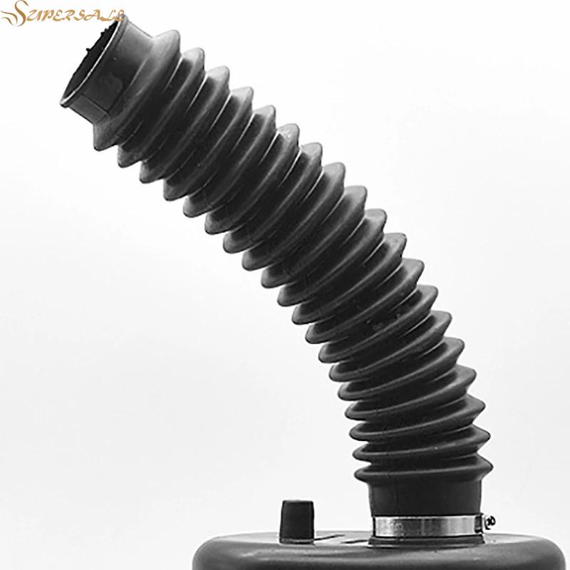 Autobike Air Filter Hose Cold Air Intake Black Motorcycle Flexible Hose