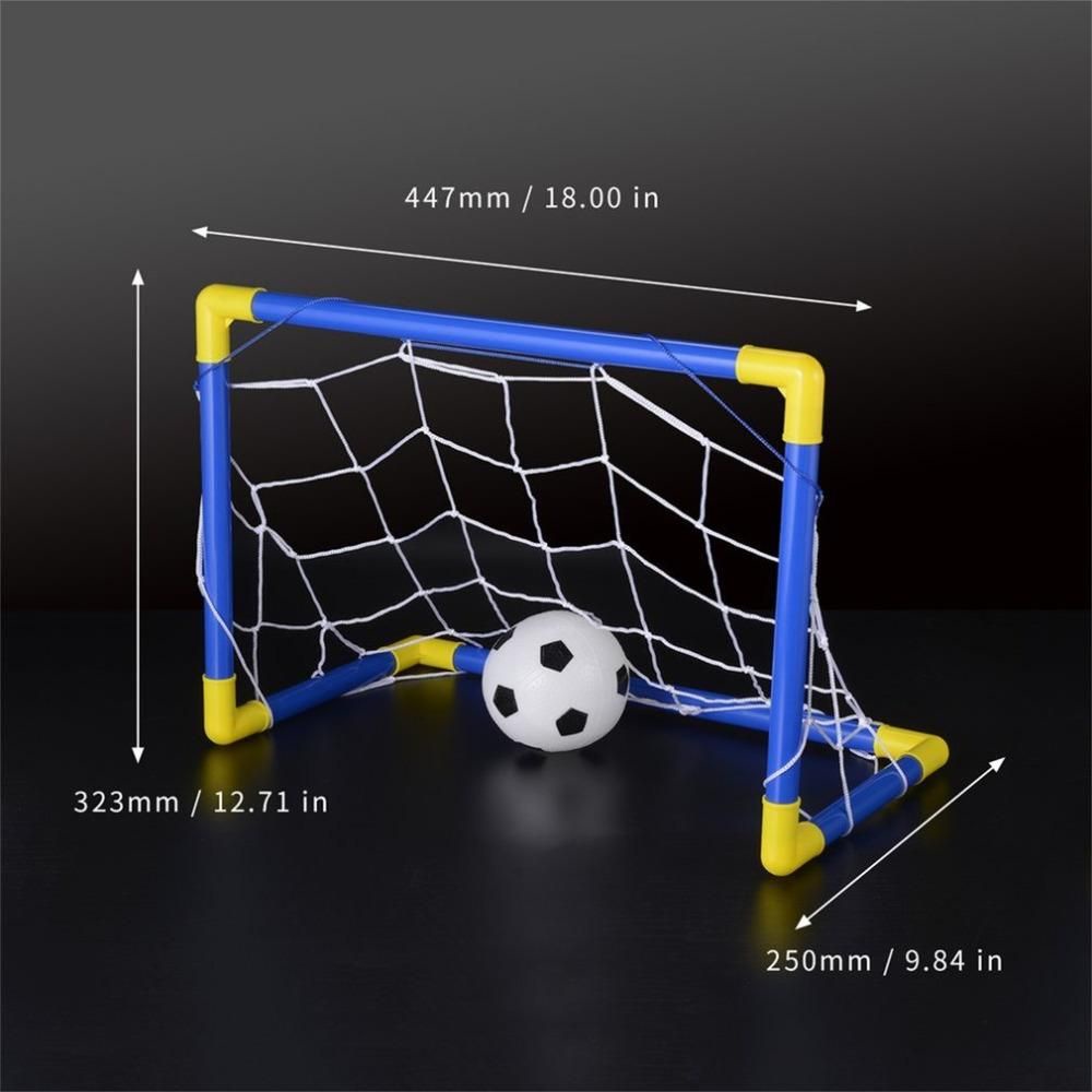 Mini Children Football Soccer Goal Post With Net Set | Shopee Malaysia