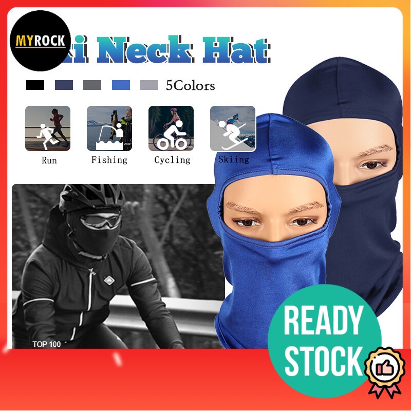Cycling Full Face Mask Outdoor Balaclava Motorcycle Headgear Motor Fishing Topeng Penutup Kepala