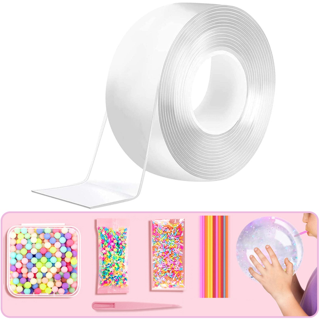 Nano Tape Bubbles,Pinch bubble blowing tape air pinch doublesided