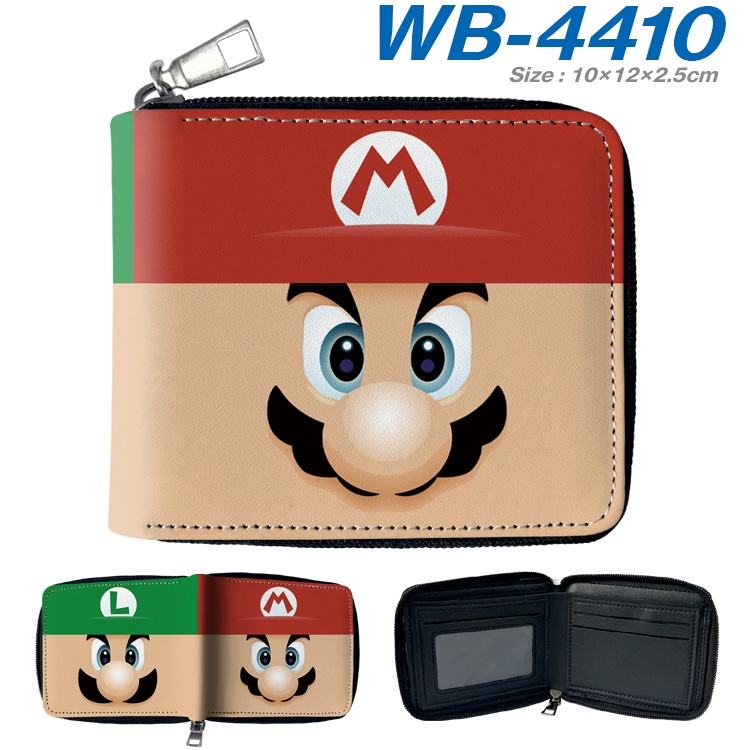 Super Mario Bros Game 3D Full Color Cartoon Student Short Casual Card ...
