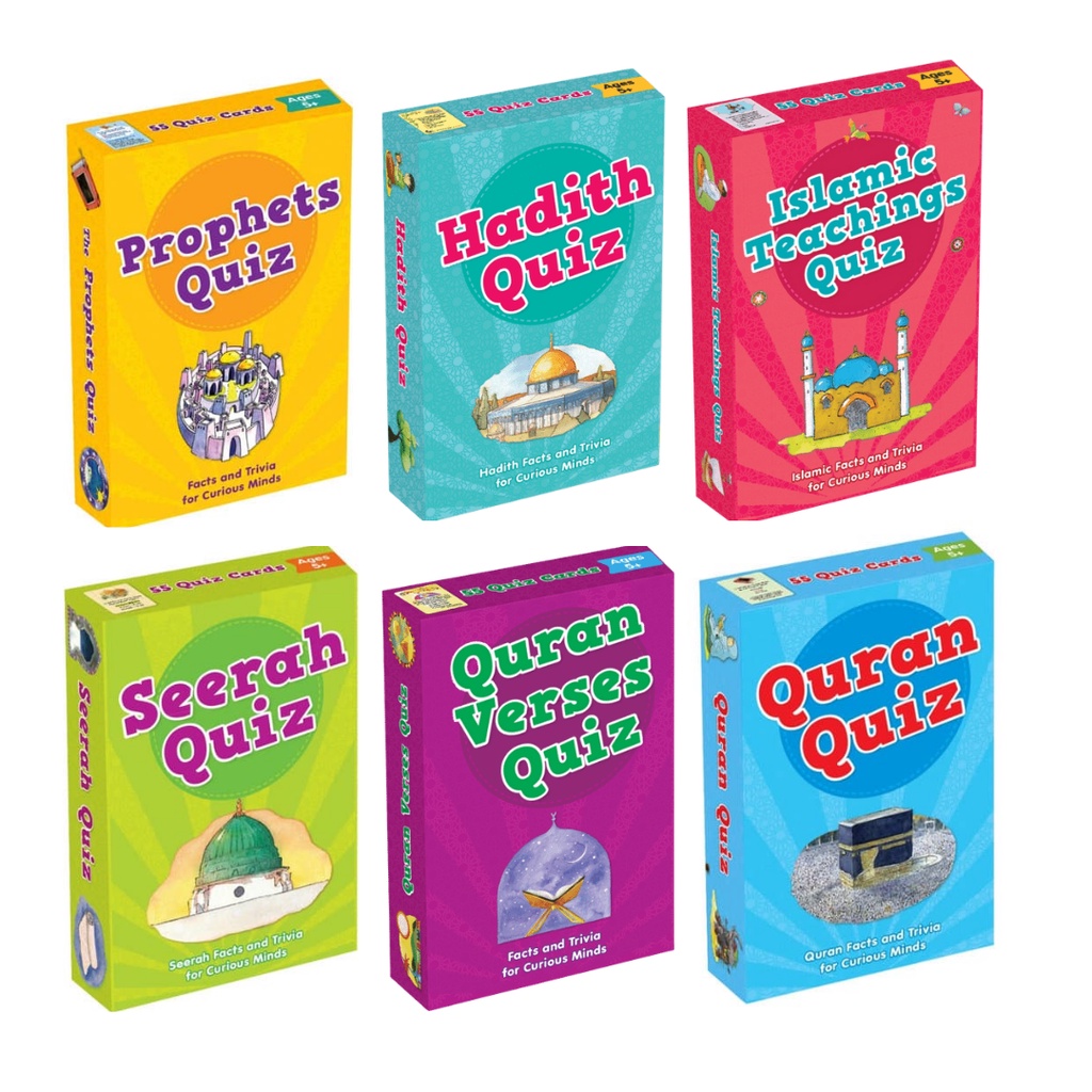COMBO: Islamic Quiz Card Games (6 packs) | Shopee Malaysia