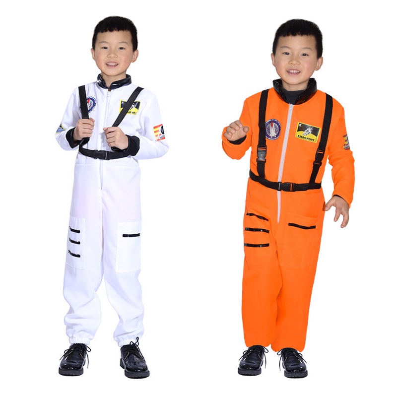 Astronaut Costume for Kids Space Suit Boys Girls Children Astronaut ...