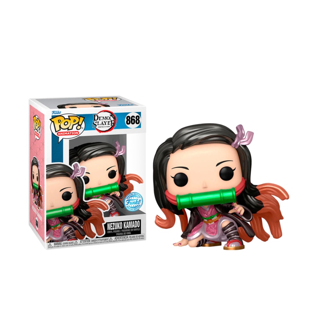 Funko Pop! Demon Slayer - Nezuko Kamado #868 Funko Special Edition 100% ...