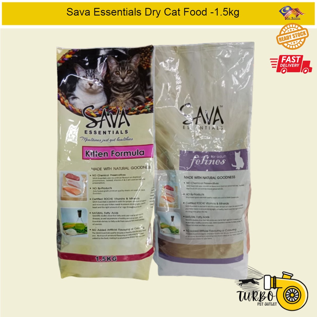 Sava essentials 2025 cat food