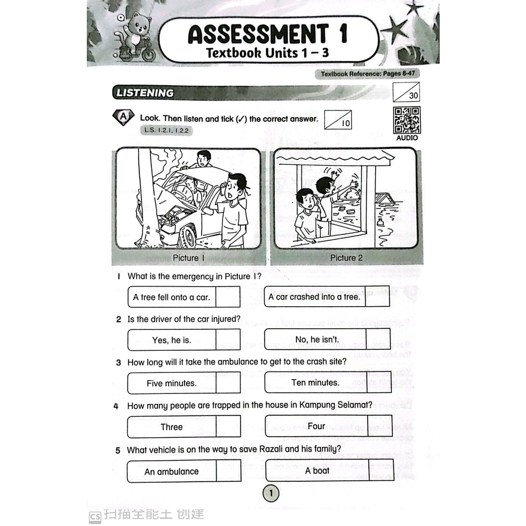 [FUNBOOK] Assessment Cefr English Year 1 - Year 6 2024 Activity book ...