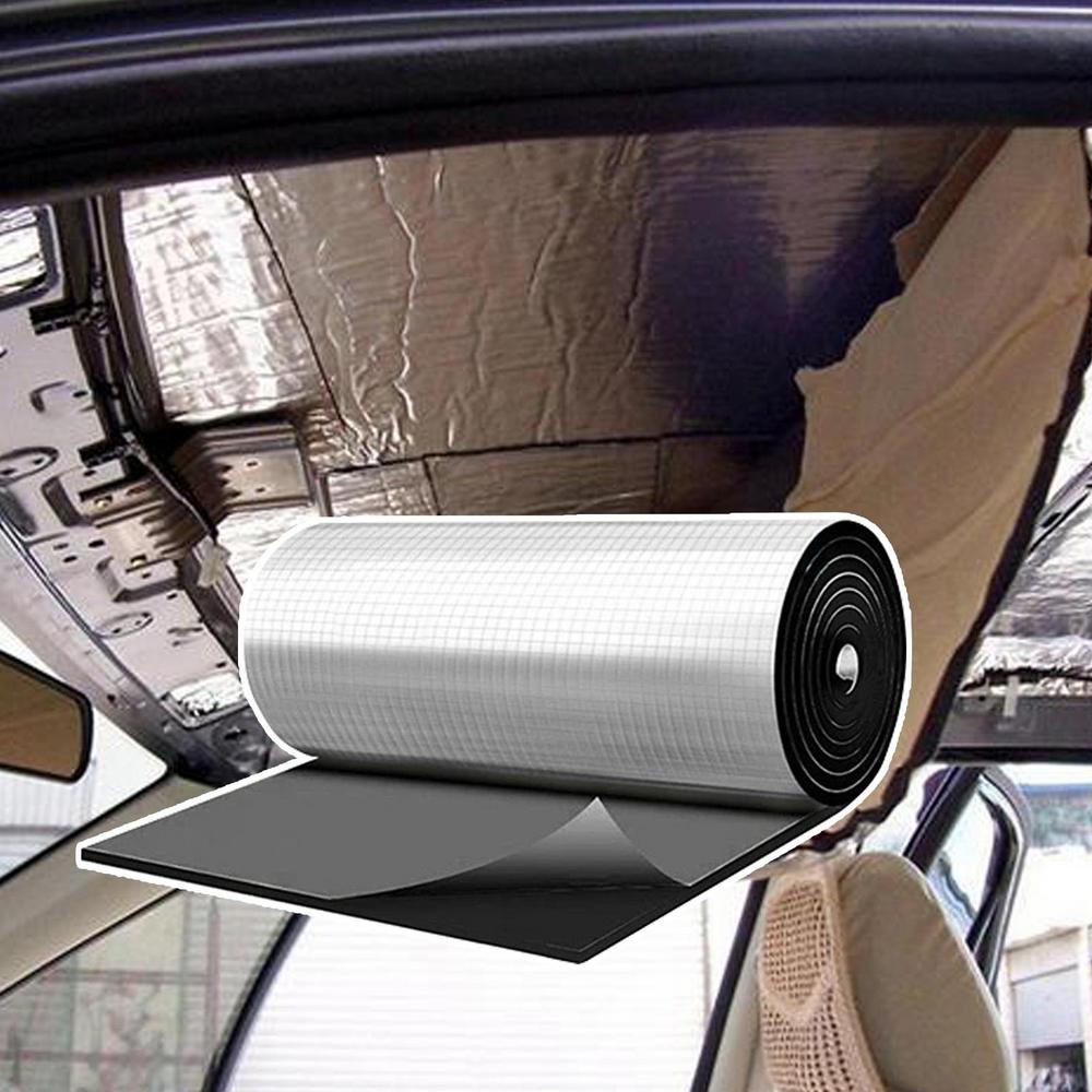 New 200x50cm Car Truck Sound Deadener Mat 5mm Noise Heat Deadening