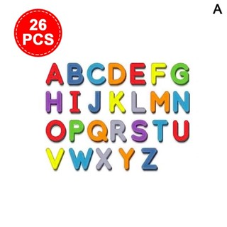 26Pcs Alphabet Kit ABC Foam Alphabet Alphanumeric Magnet Spelling and ...