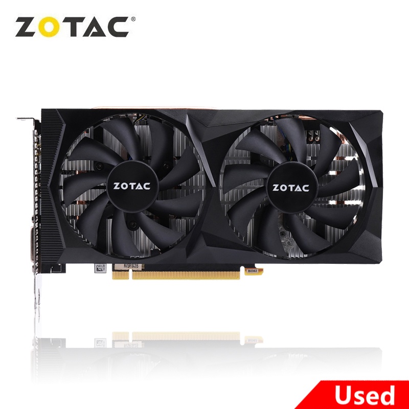 Used ZOTAC GTX 1660Ti 6GB GAMING Video Cards GTX 1660 Ti 6G GDDR6