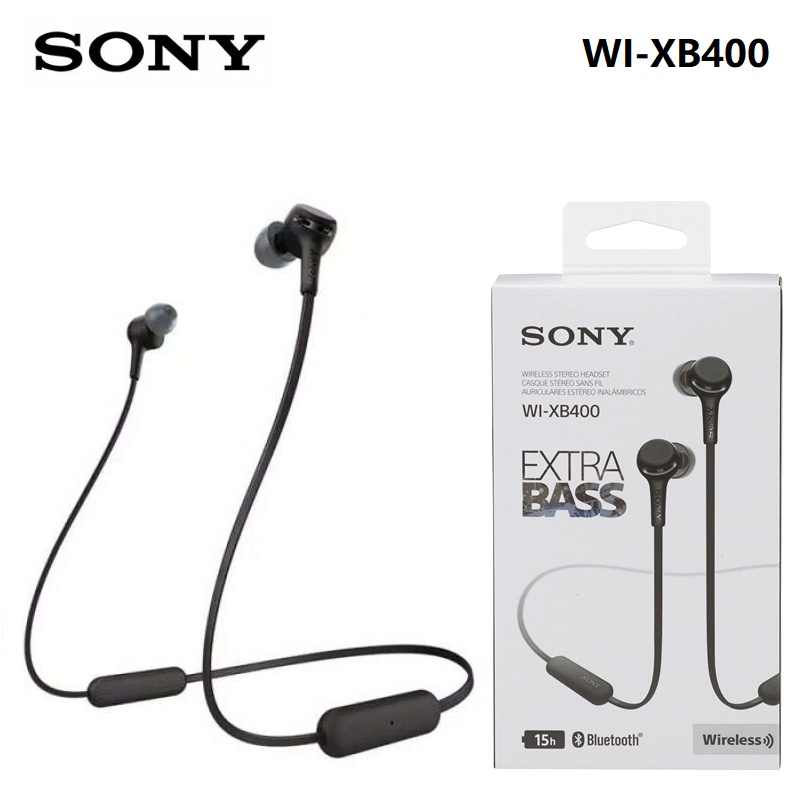 SONY WIXB400 Wireless Stereo Earphones Bluetooth 5.0 Sport Earbuds