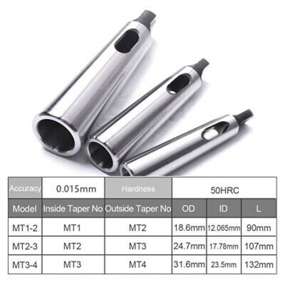 Taper Adapter MT1MT2 MT2 MT3 Practical Reducing Drill Chuck Sleeve 3