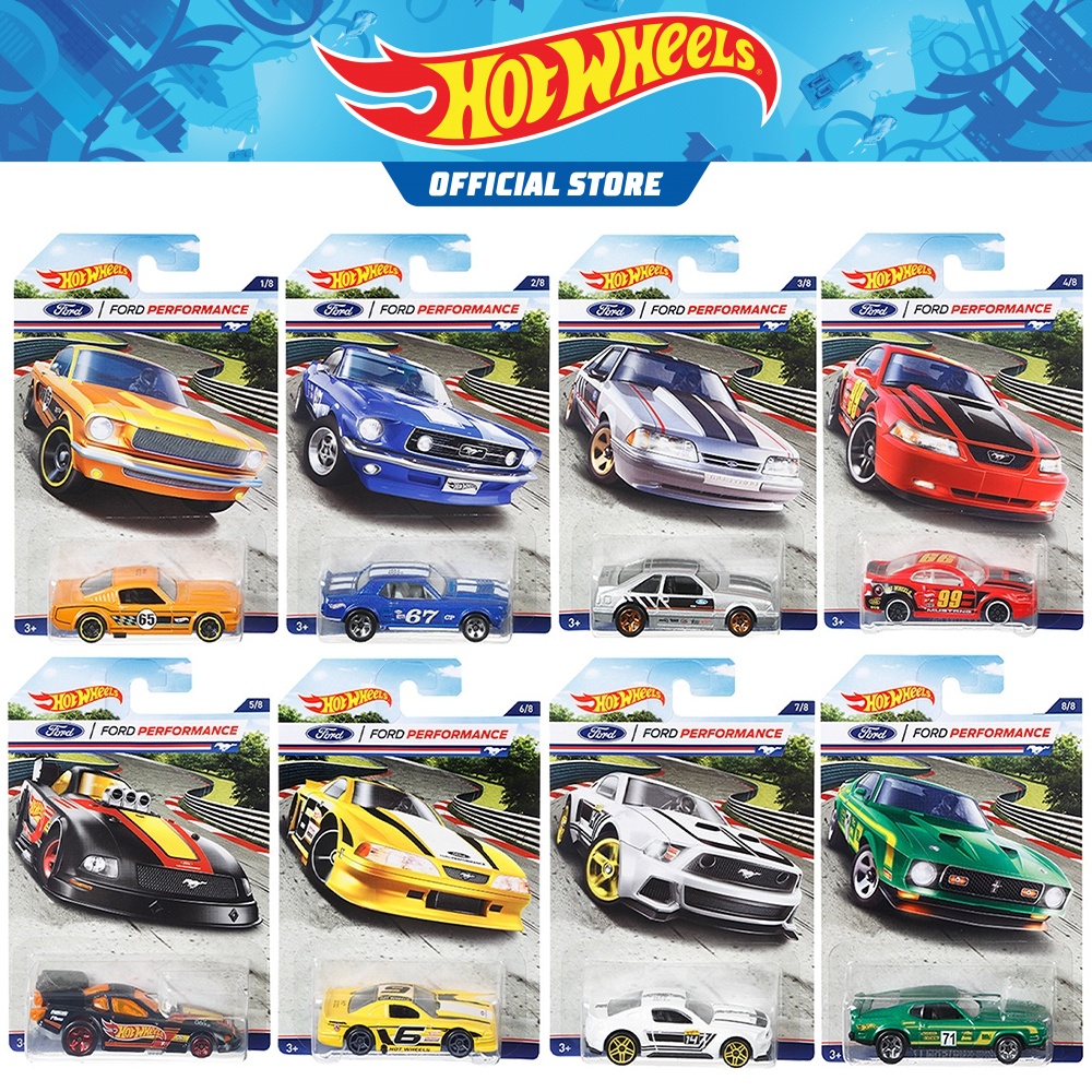 Hot Wheels Ford Performance Mustang Set DASH 986A (Set of 12) | Shopee ...