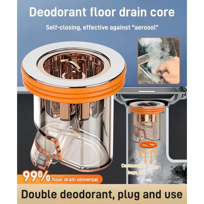 Floor Drain Deodorant Artifact Deodorant Shield Universal Shopee Malaysia
