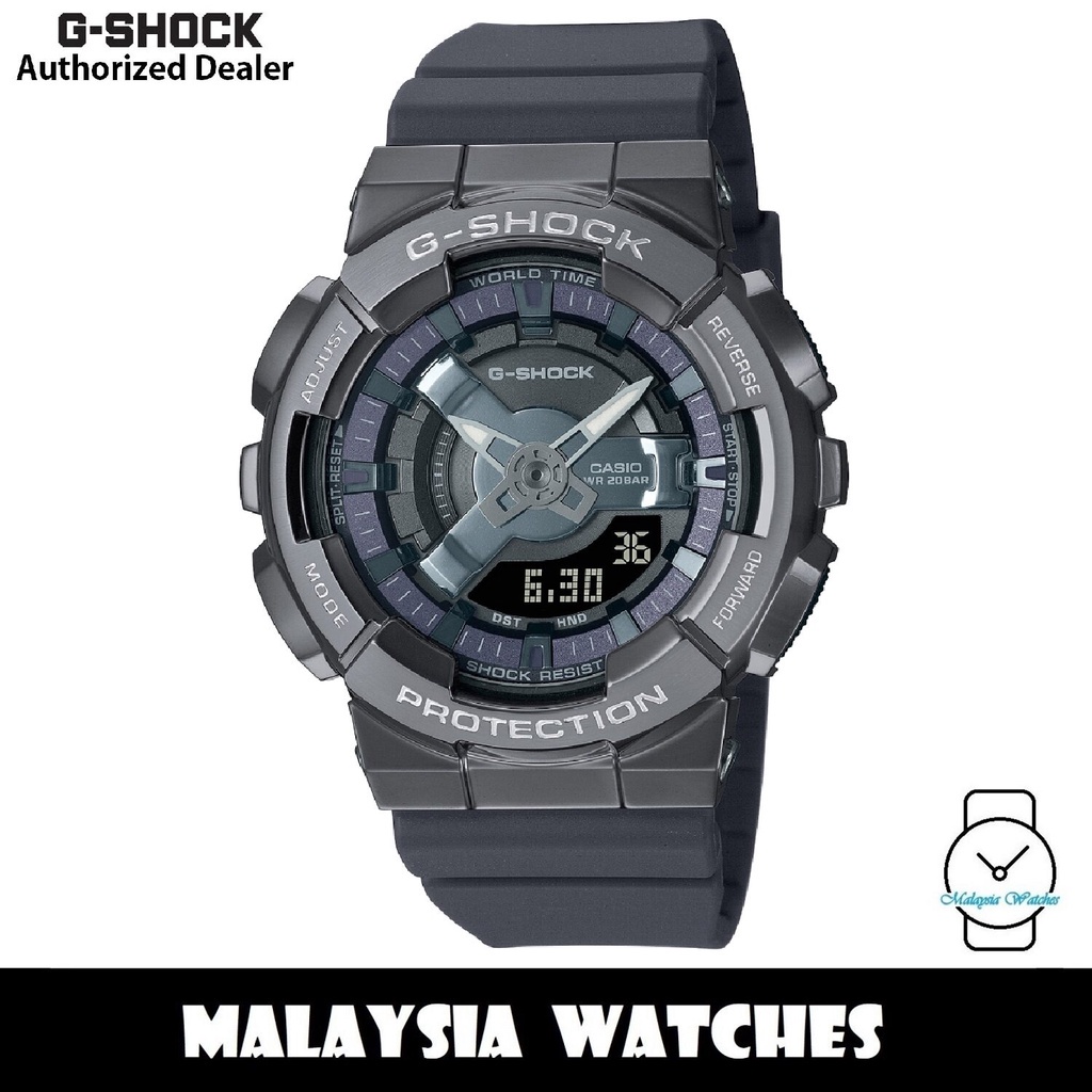 Official Warranty Casio G Shock Gm S110b 8a Analog Digital Stainless