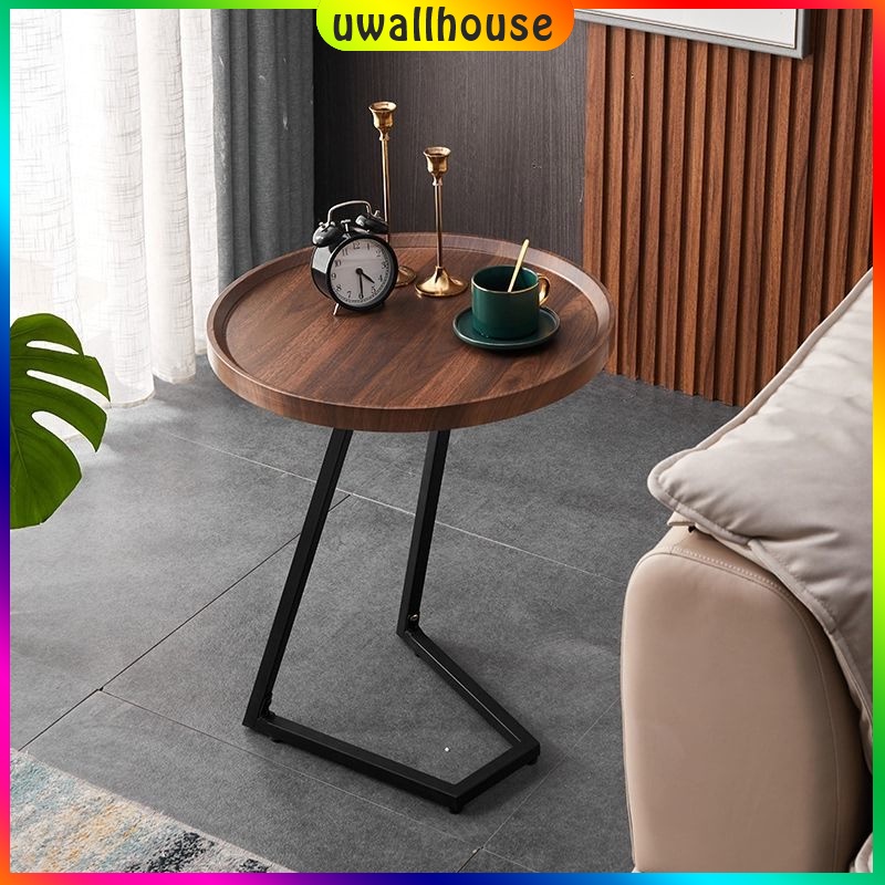 Creative Sofa Side Table Home Use Small Round Table Simple Corner Table ...