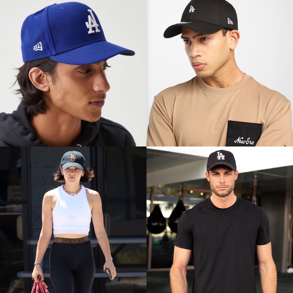 🇲🇾READY STOCK LA BASEBALL DODGERS HAT LOS ANGELAS CAP EMBROIDERY MENS  WOMENS UNISEX CAP TOPI LELAKI MURAH FASHION