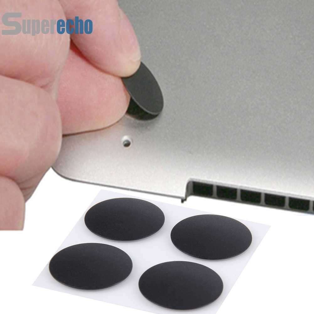 4pcs Bottom Case Rubber Feet Laptop Replacement Feet Base Laptop Stand