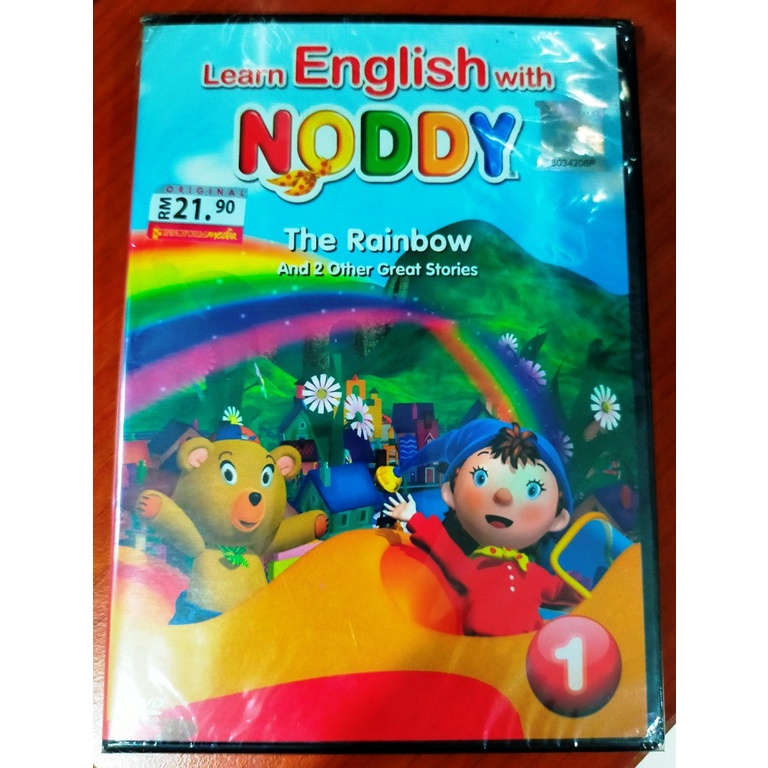 Learn English With Noddy Vol.1 DVD Age 3-7 Years Pre-School Children ...