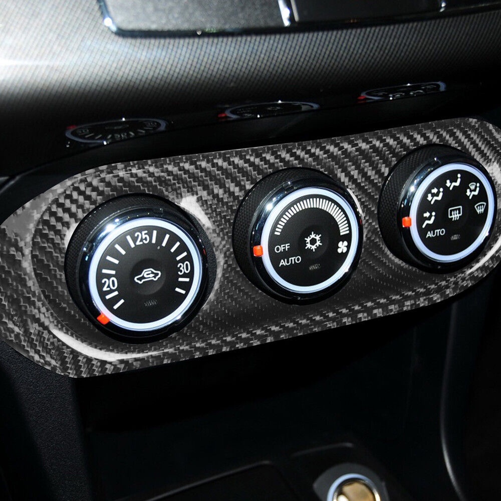 For Mitsubishi Lancer EVO X 10 2008-2015 Real Carbon Fiber Car Console ...