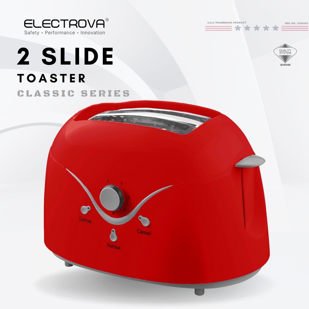 Electrova Classic Series 2 Slice Toaster | Shopee Malaysia